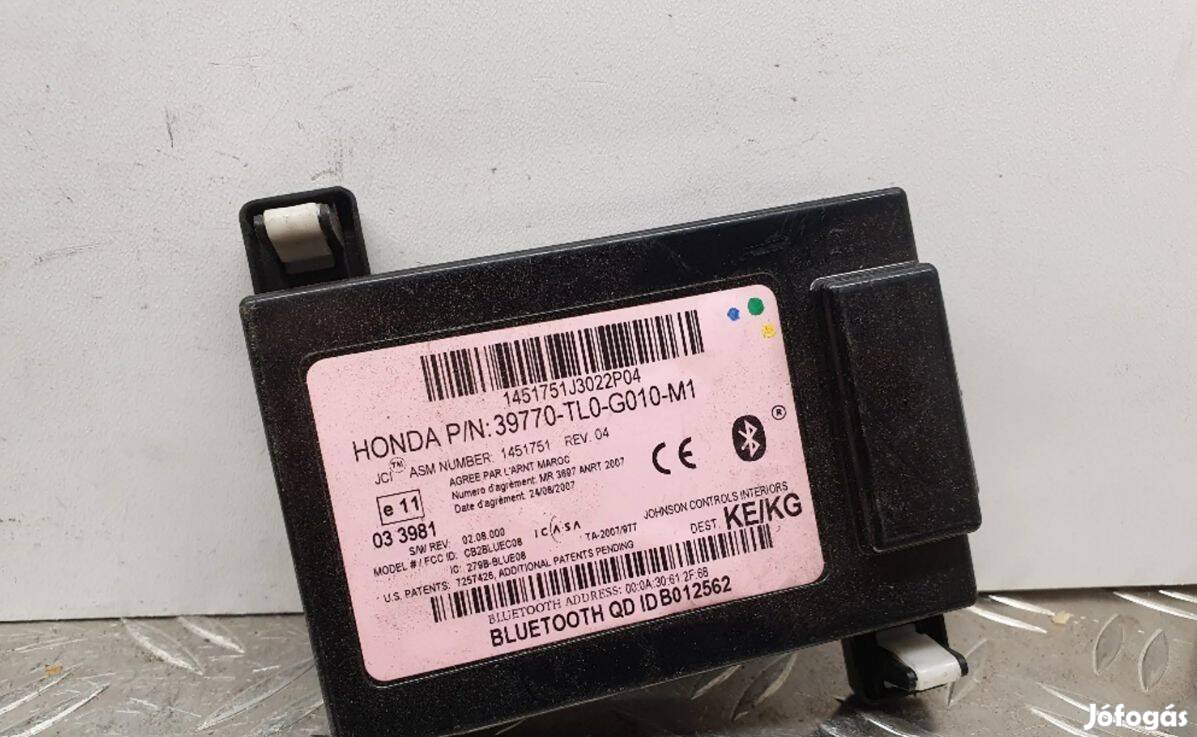 Honda Accord Bluetooth modul 39770TL0G010M1