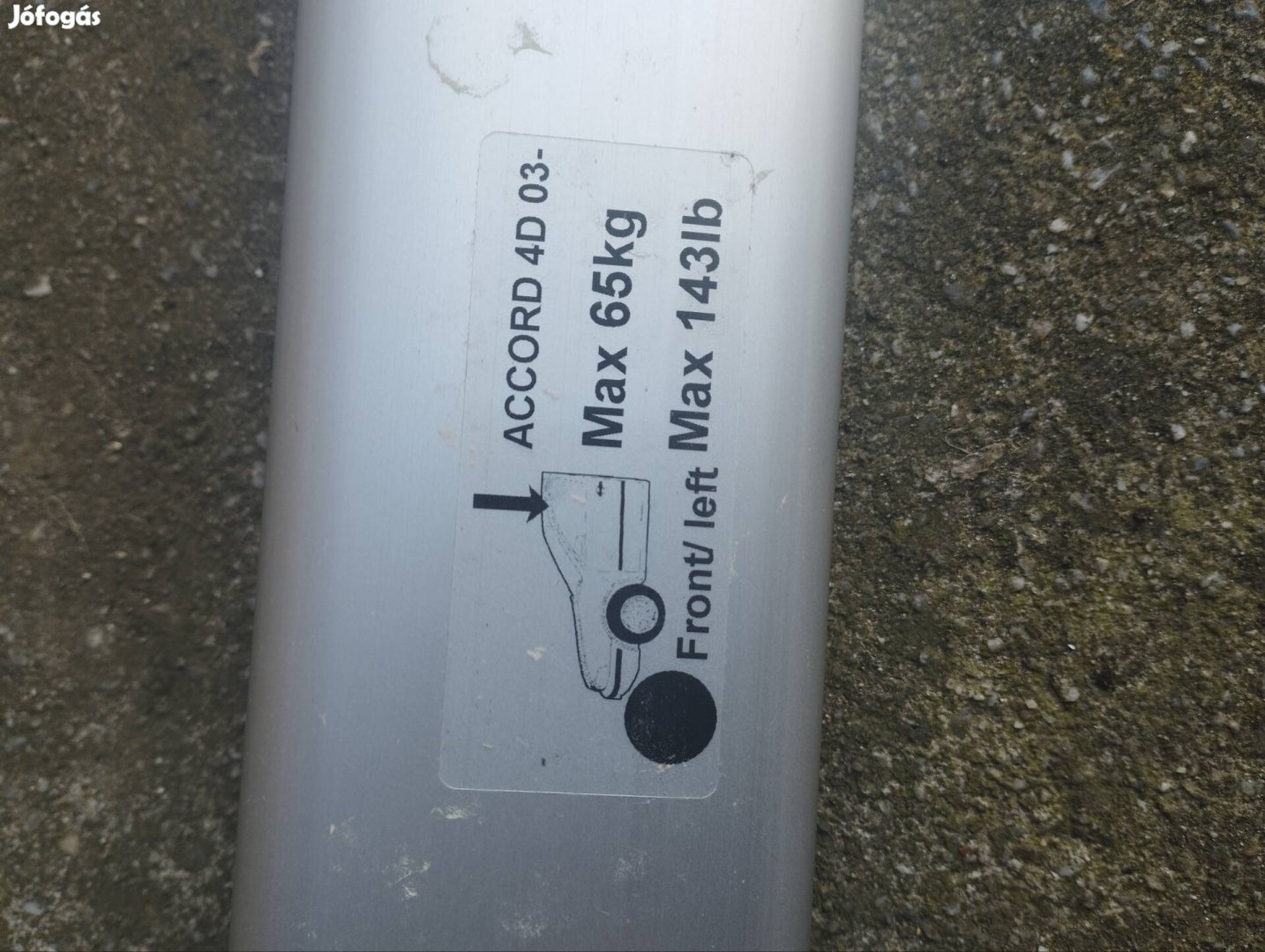 Honda Accord Sedan gyári tetőcsomagtartó