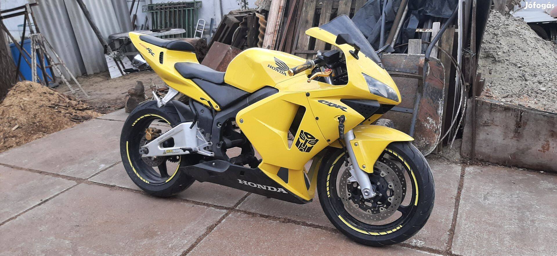 Honda CBR 600RR 2003-2004 es idomszett lámpákkal tükrökkel