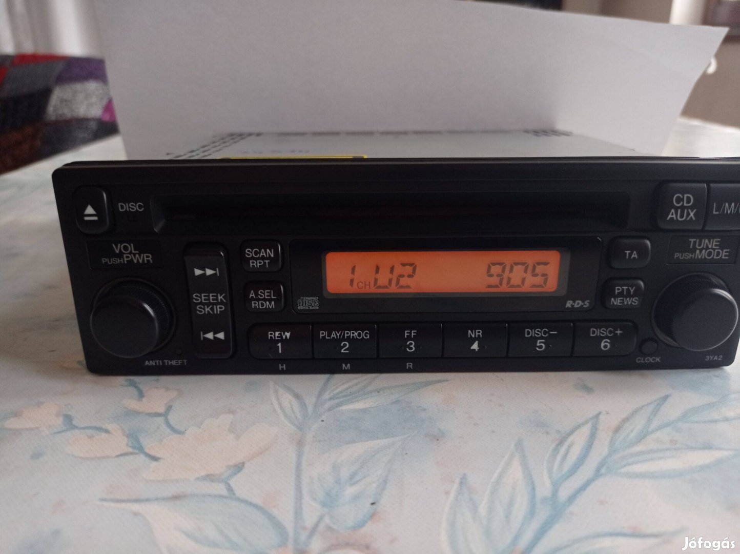 Honda CD rádió pioneer Deh-M7417