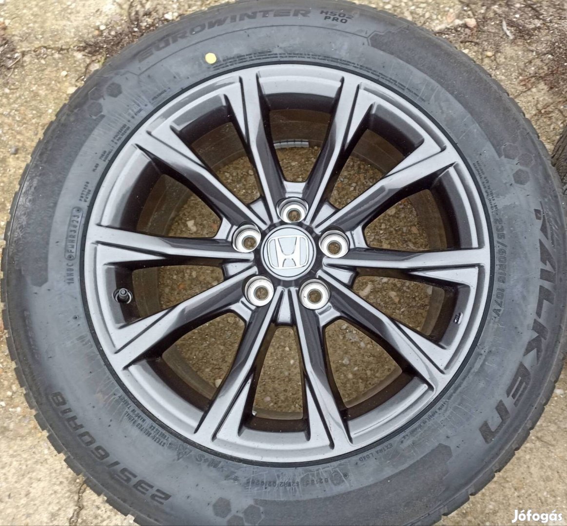 Honda CR-V gyári 5x120 alufelni felni új téligumi 235/60r18