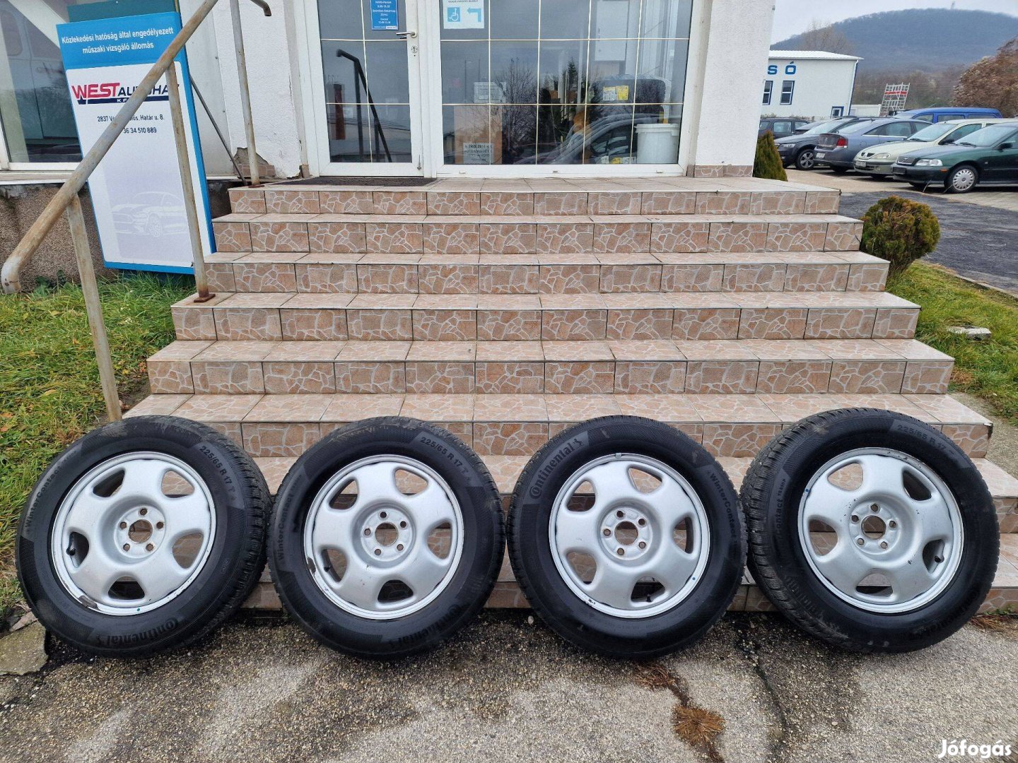 Honda CR-V komplett 17"-os téli kerékgarnitúra
