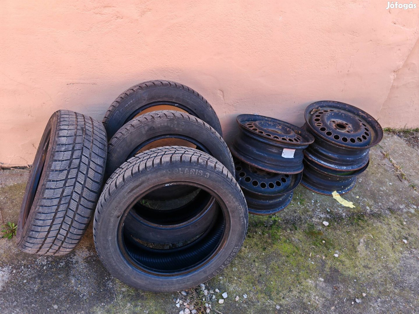 Honda City acélfelniktéli gumi