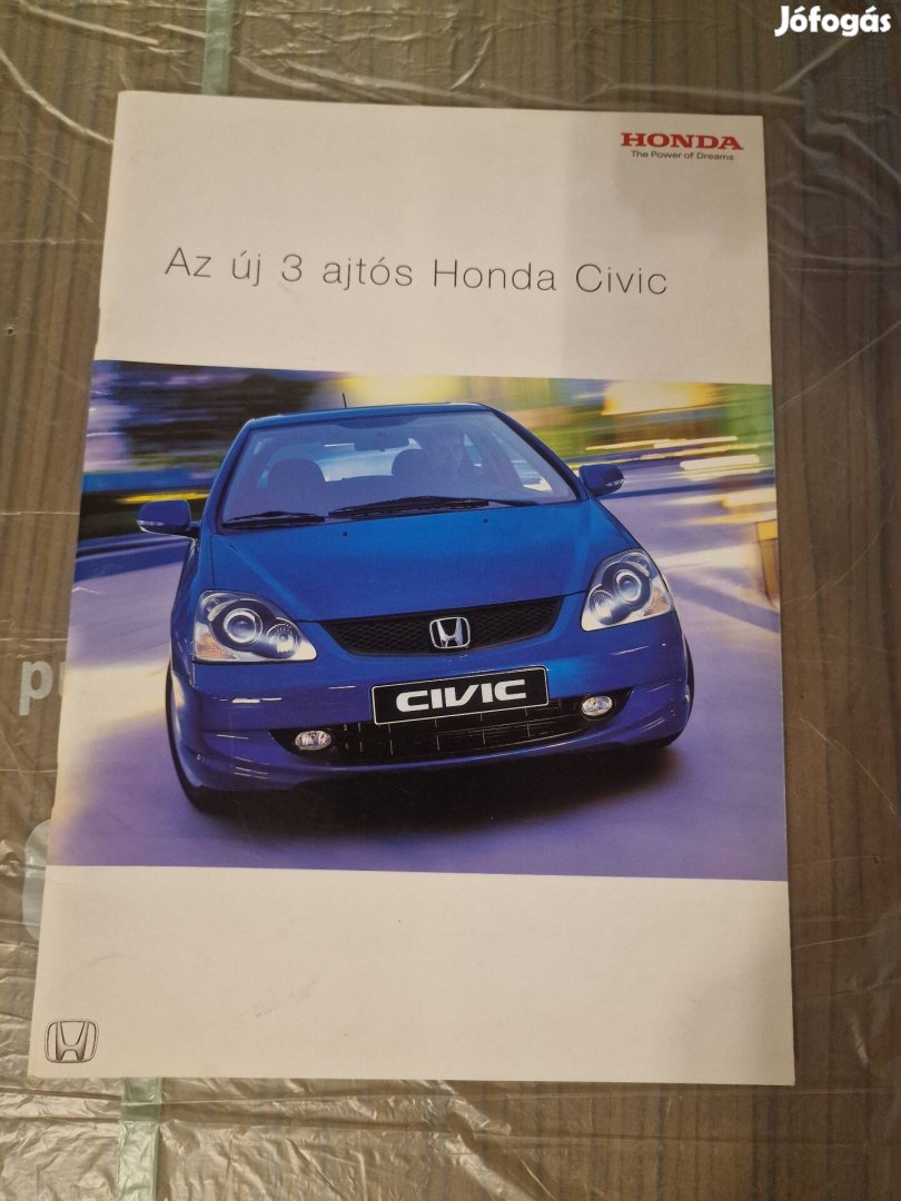 Honda Civic 3 ajtós prospektus