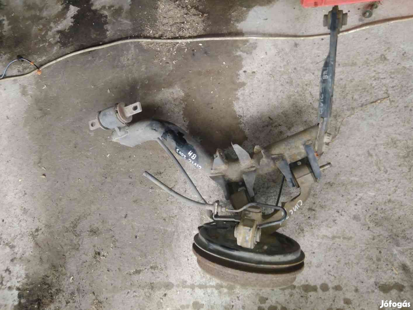 Honda Civic EP1 Bal Hátsó Csonkállvány Kerékaggyal ABS