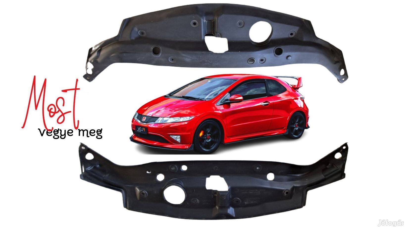 Honda Civic R FN2 első zárhíd takaró burkolat cikkszám 71125MGE020