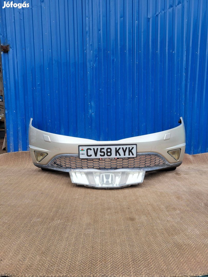 Honda Civic UFO VIII gyári 71101Smgazz00 mosós első lökhárító bézs