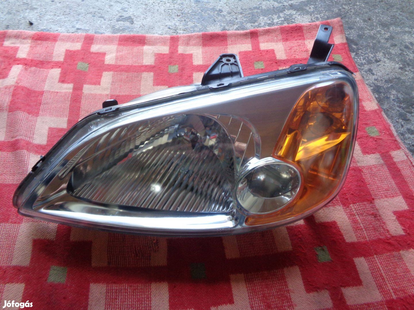 Honda Civic VII Bal Első Lámpa, Fényszóró Kompletten