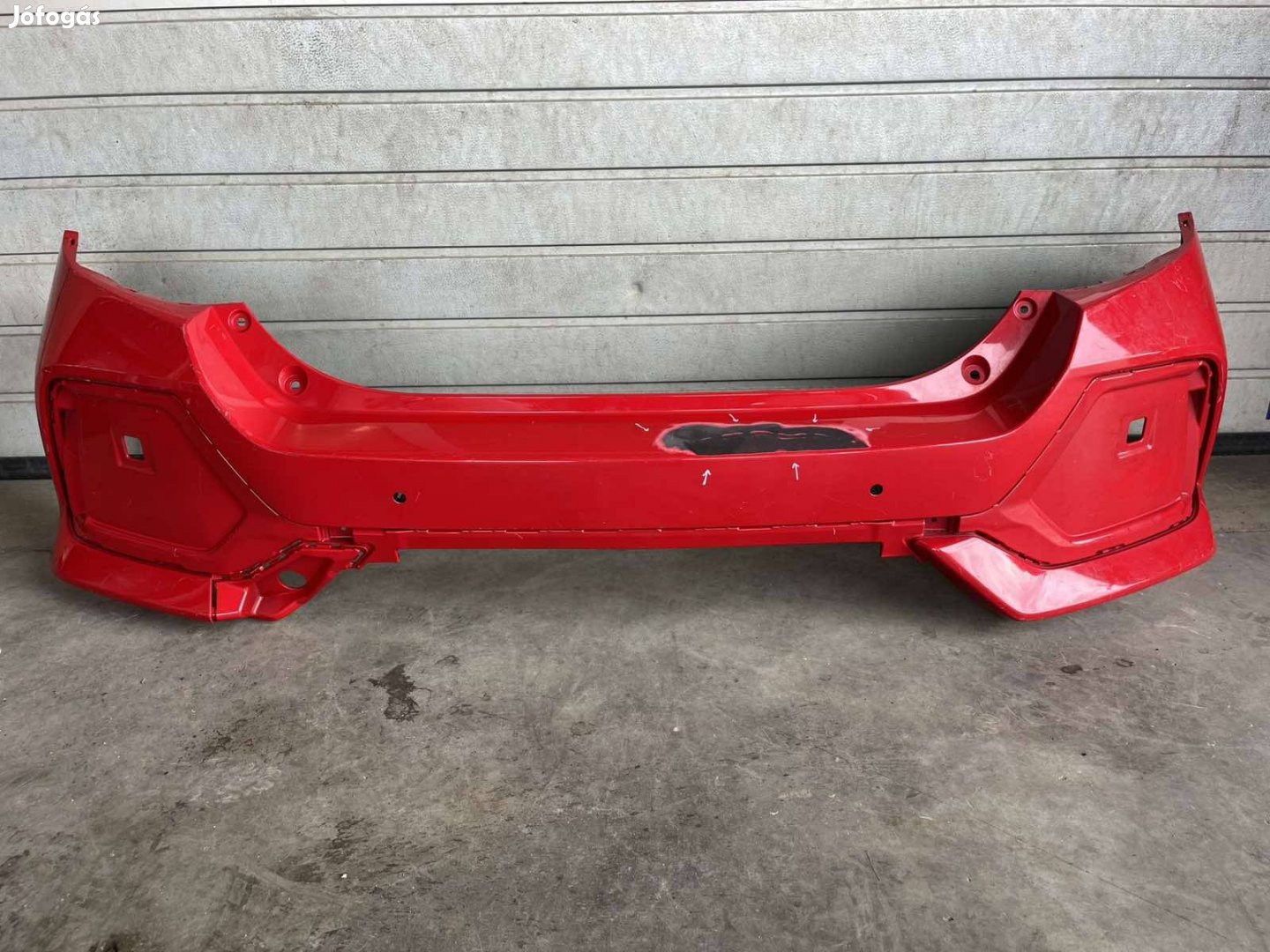 Honda Civic X 10.gen hátsó lökhárító lökő 2015-2022 71501-Tgg-ZZ00