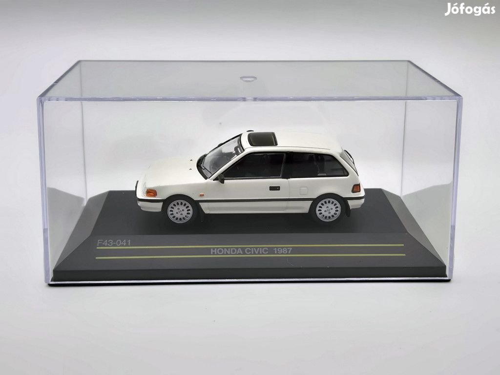 Honda Civic (1987) - fehér -  First 43 Models - 1:43