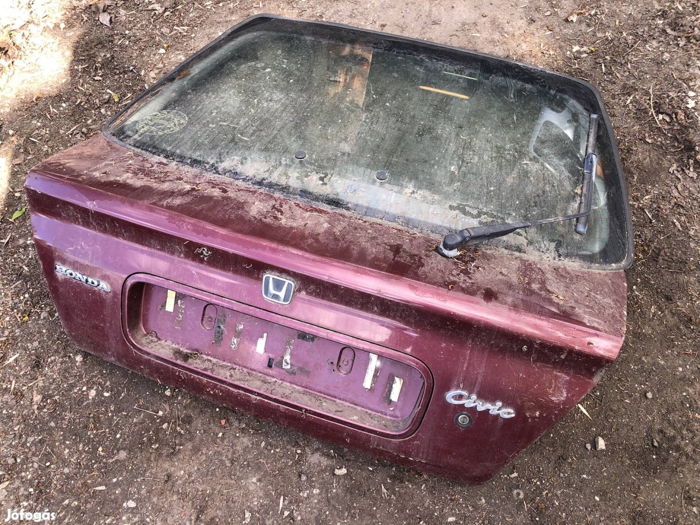 Honda Civic csomagtér ajtó bordó 