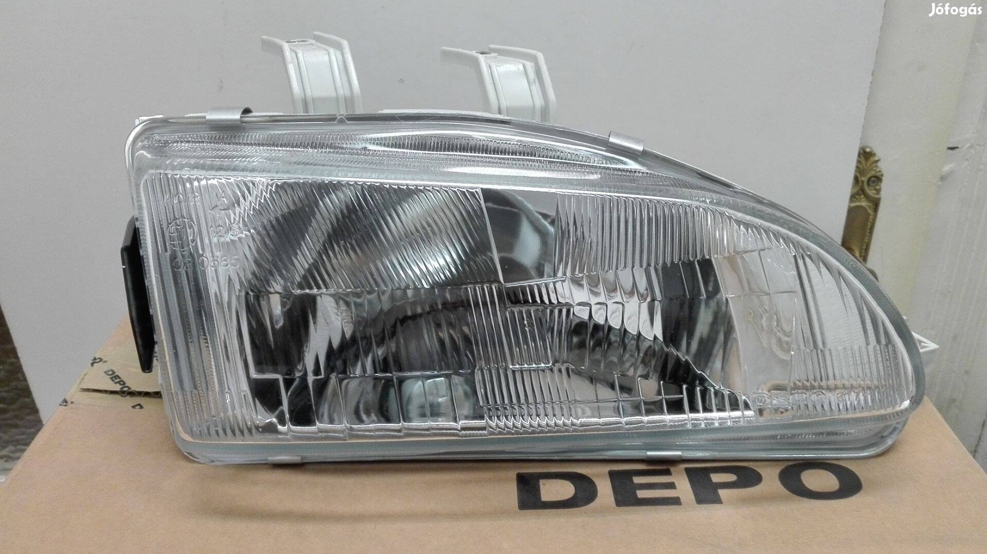 Honda Civic fényszóró jobb 1991 -1995 (H4) (3/4) motoros