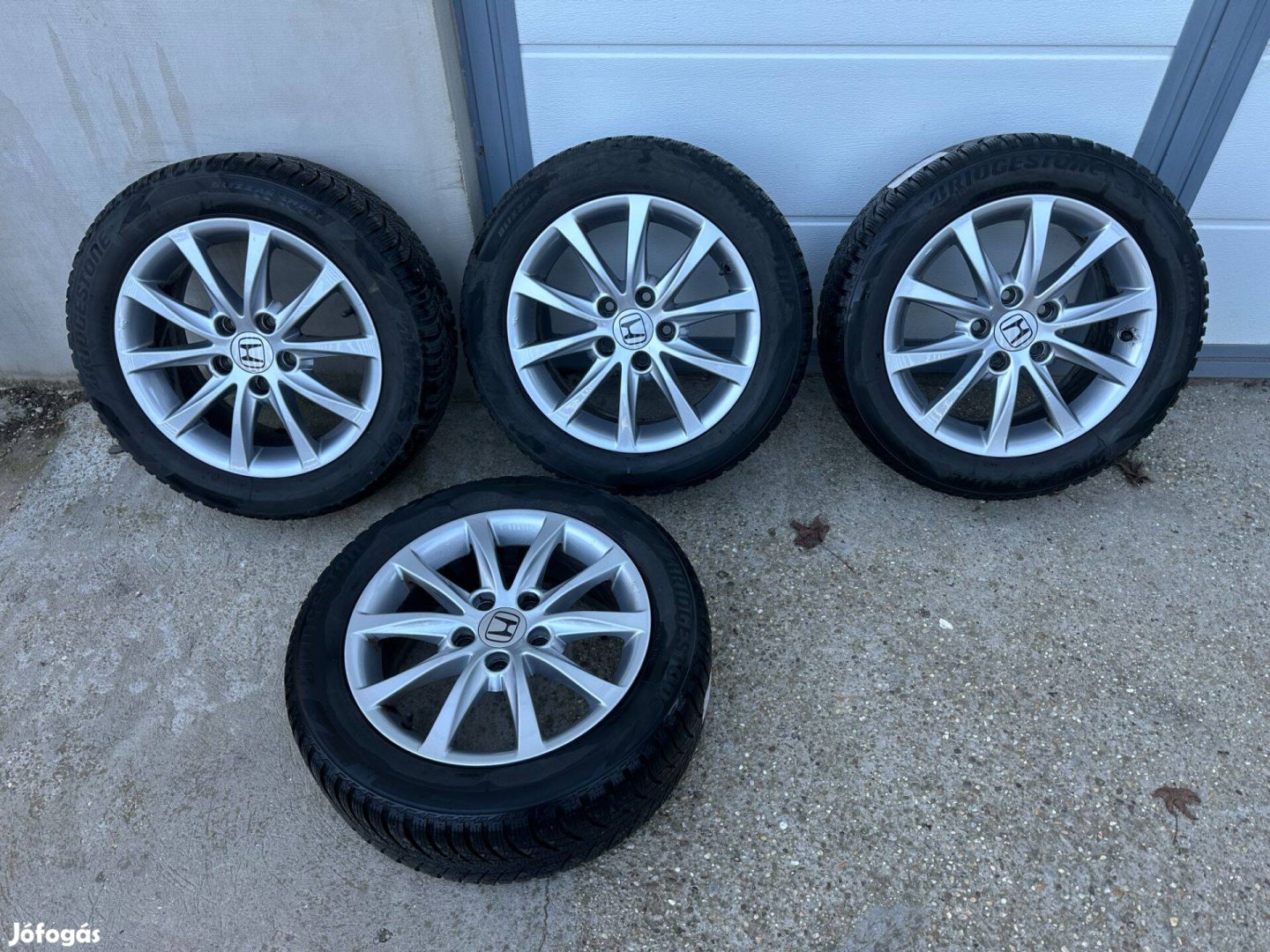 Honda Civic-hez gyári 16-os alufelni garnitúra eladó