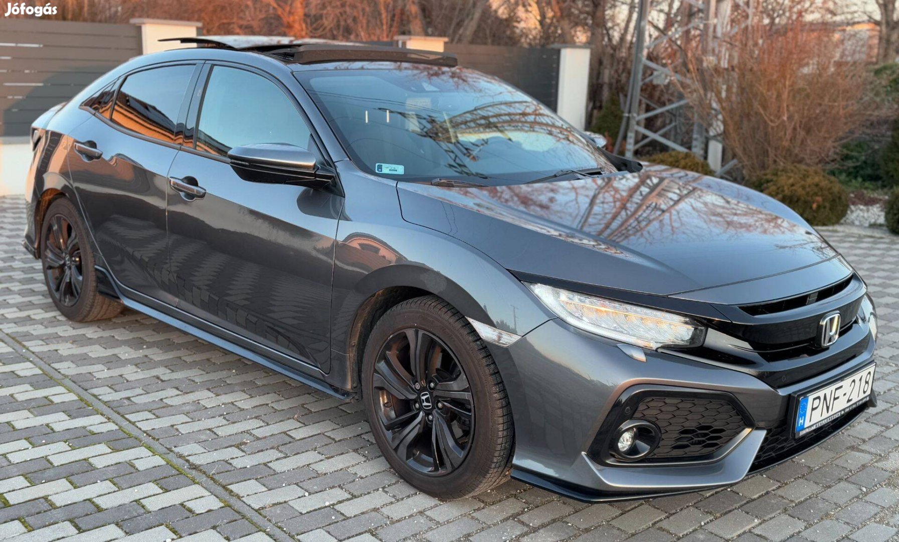 Honda Civic magánszemélytől, 83.700 km, törésmentes