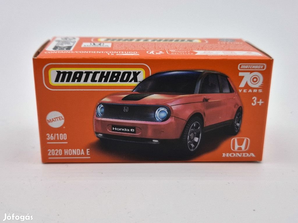 Honda E (2020) - 36/100 - Matchbox - 1:64