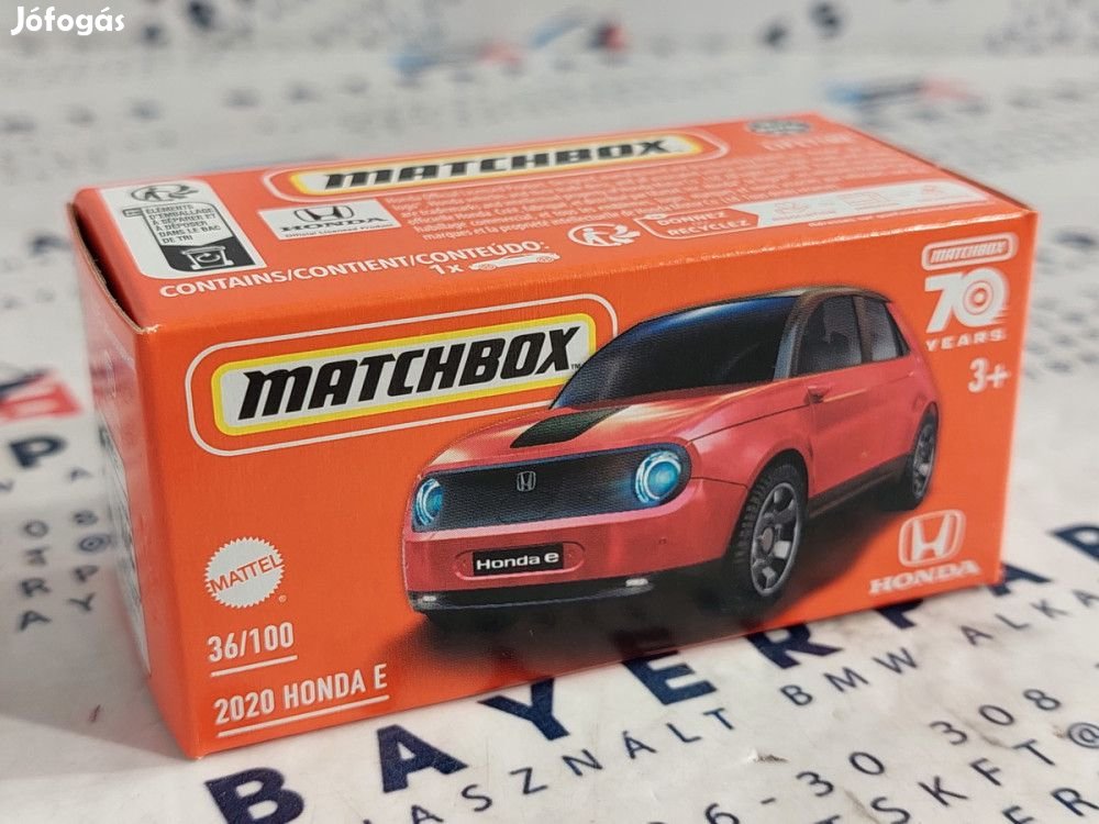 Honda E (2020) - 36/100 - Matchbox - 1:64