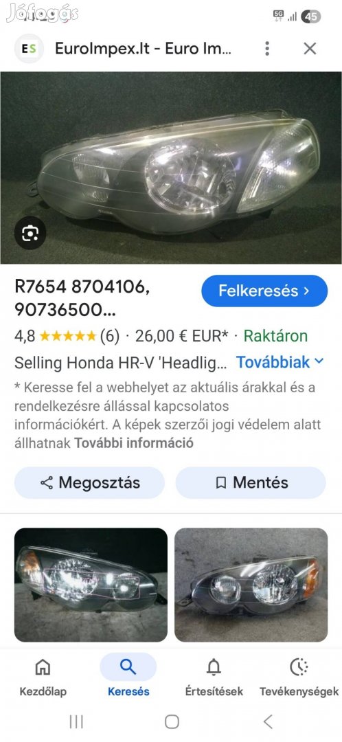 Honda HR-V 2002.év