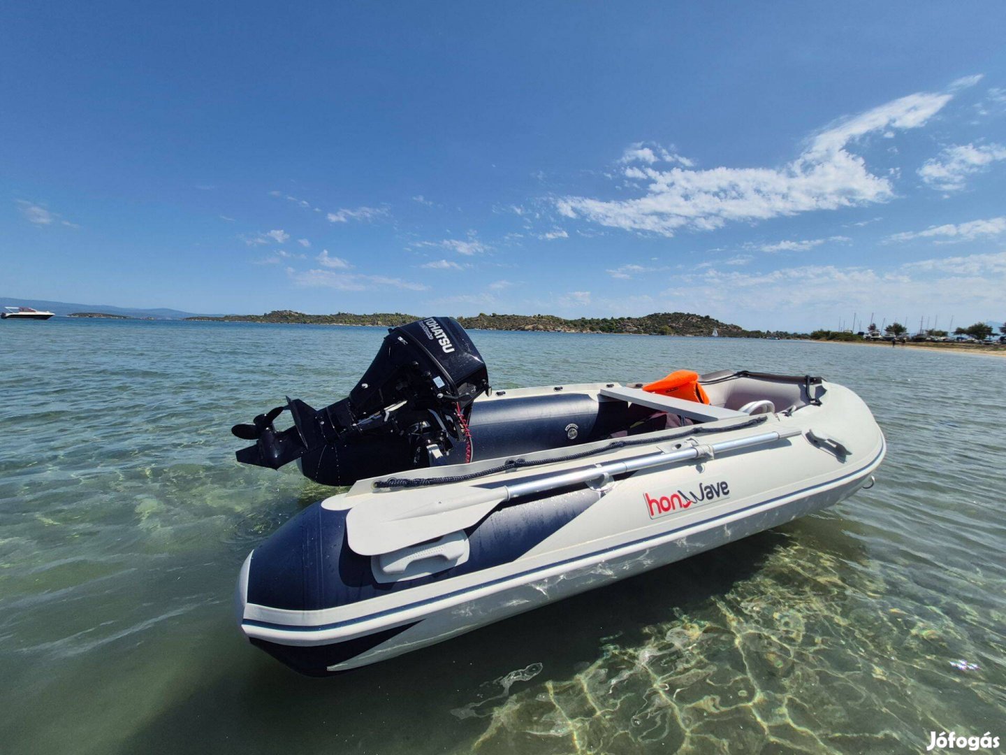 Honda Honwave T30 AE gumicsónak horgászcsónak