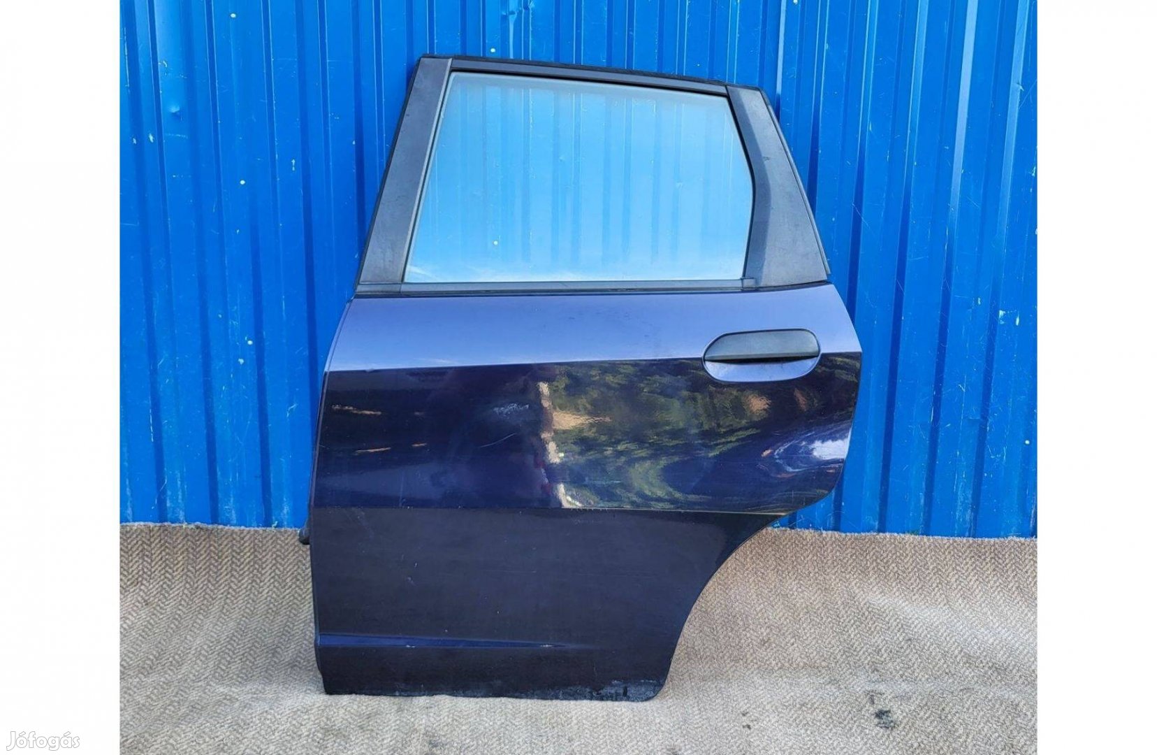 Honda Jazz 3 III 2008-13 gyári bal hátsó ajtó sötétkék sérülésmentes