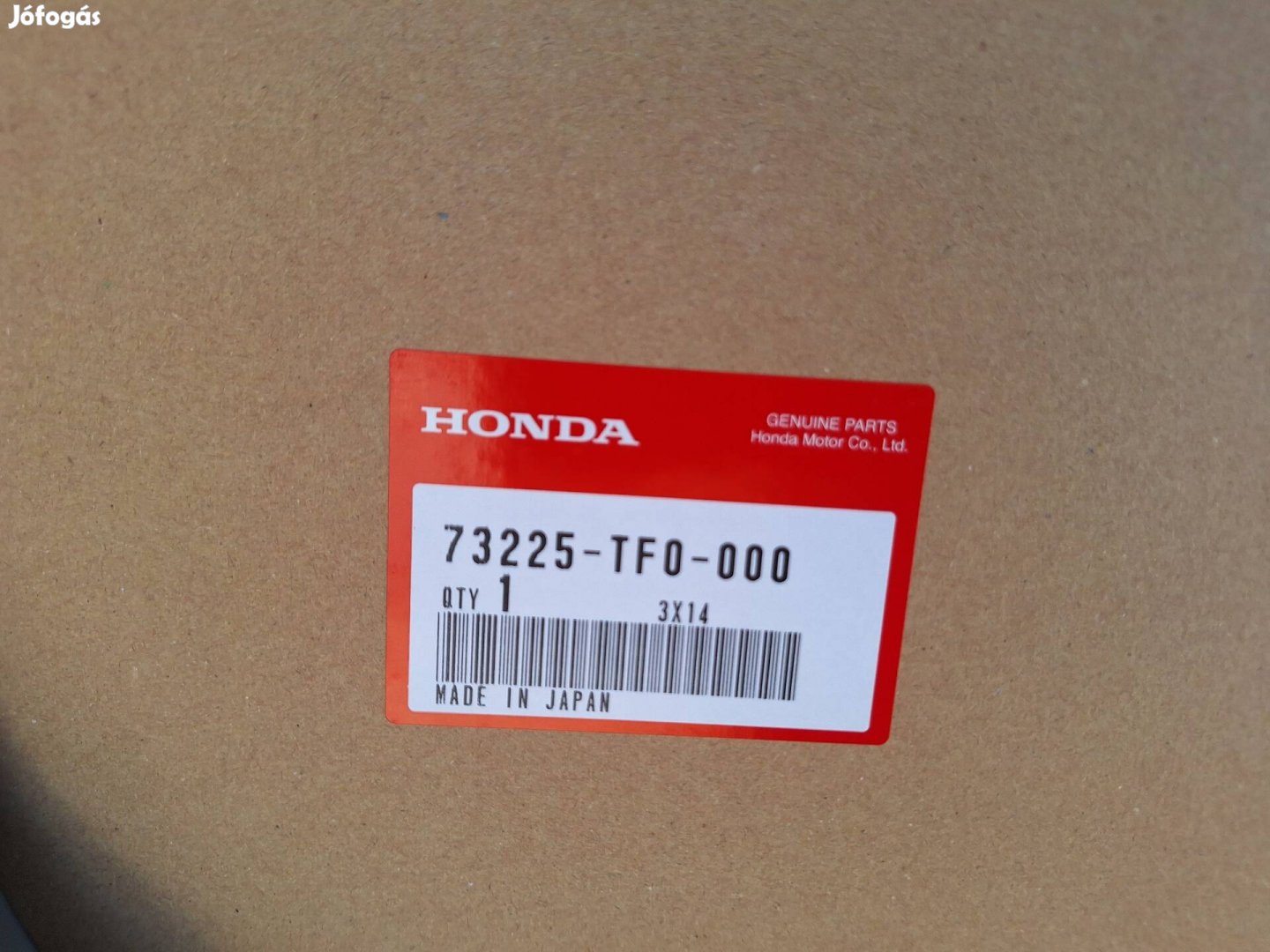 Honda Jazz csomagtér ajtó 2db szélvédő gumicsíkkal