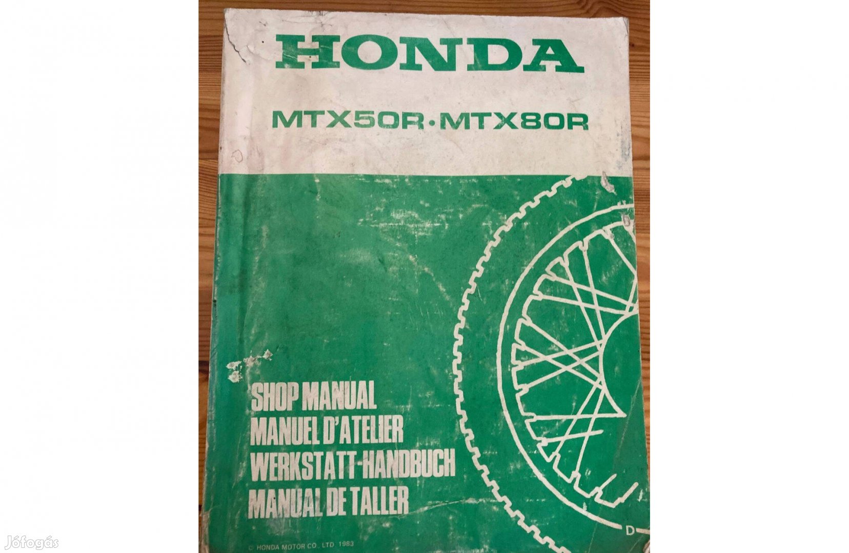 Honda MTX50R MTX80R javítási kézikönyv