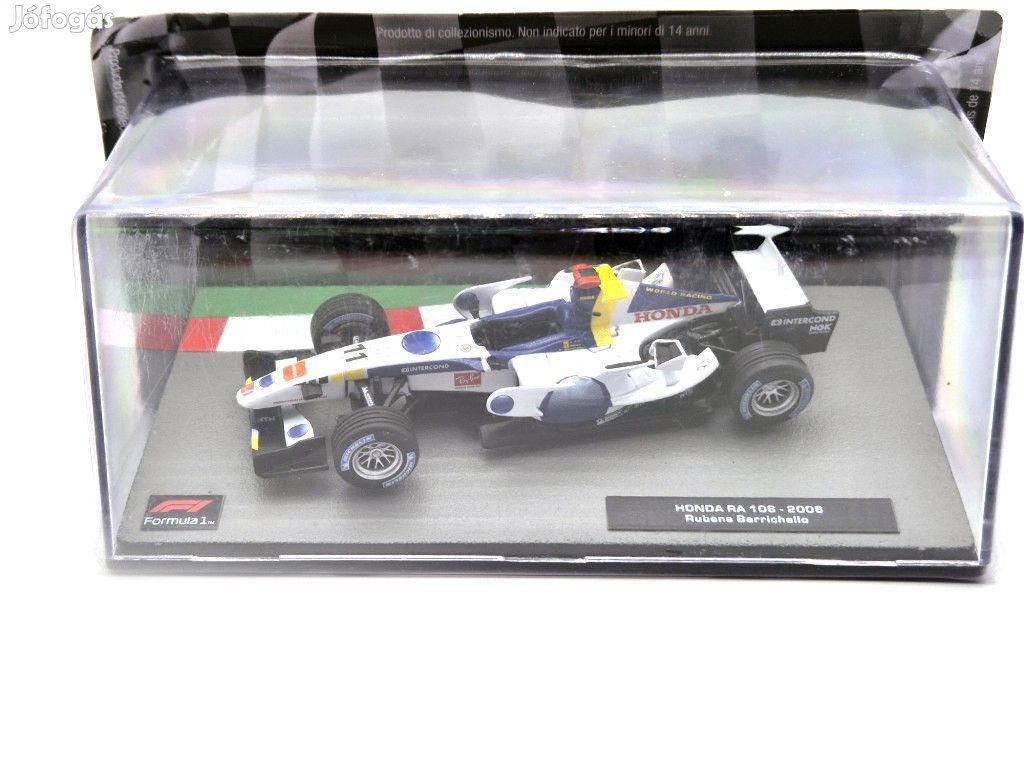 Honda RA106 F1 #11 (2006) - Rubens Barichello -  Edicola - 1:43