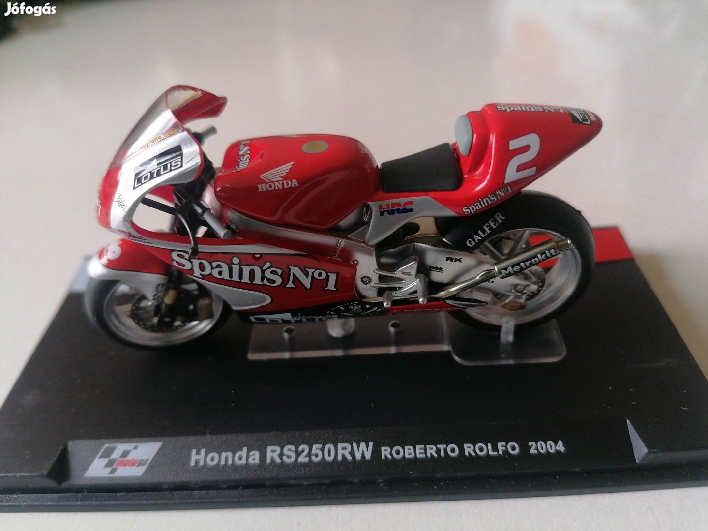 Honda RS250RW motogp 1/24 modell