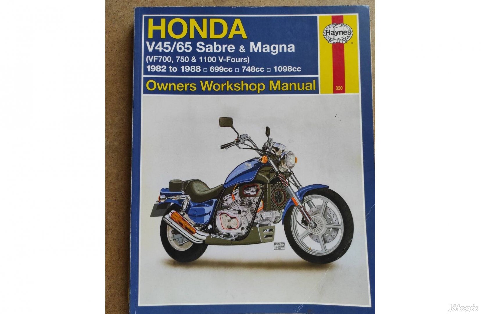 Honda Sabre Magna V45/65 javítási kézikönyv