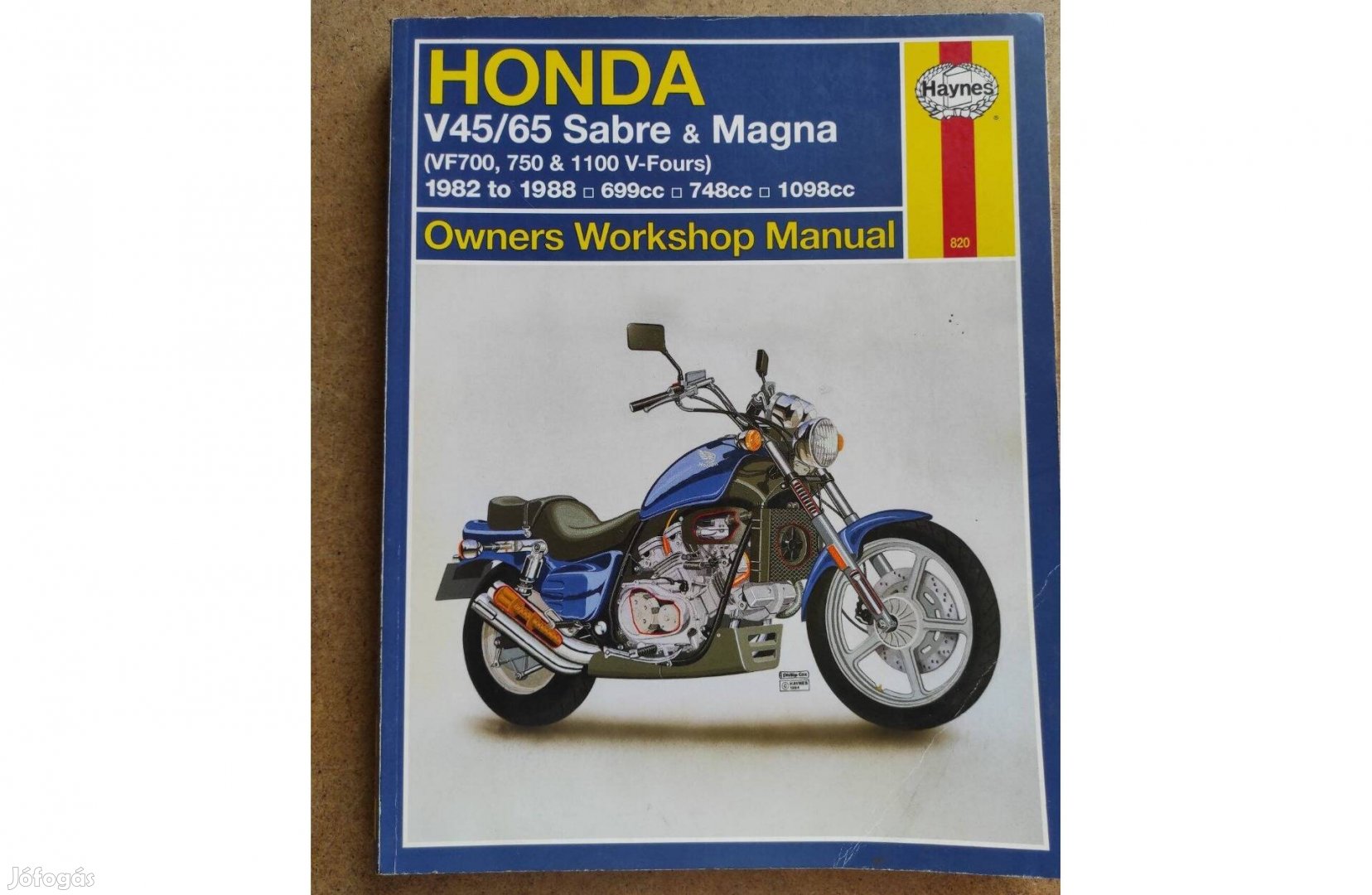 Honda Sabre Magna V45/65 javítási kézikönyv