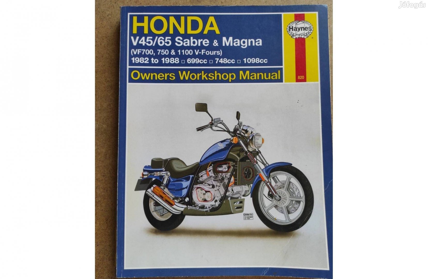 Honda Sabre Magna V45/65 javítási kézikönyv