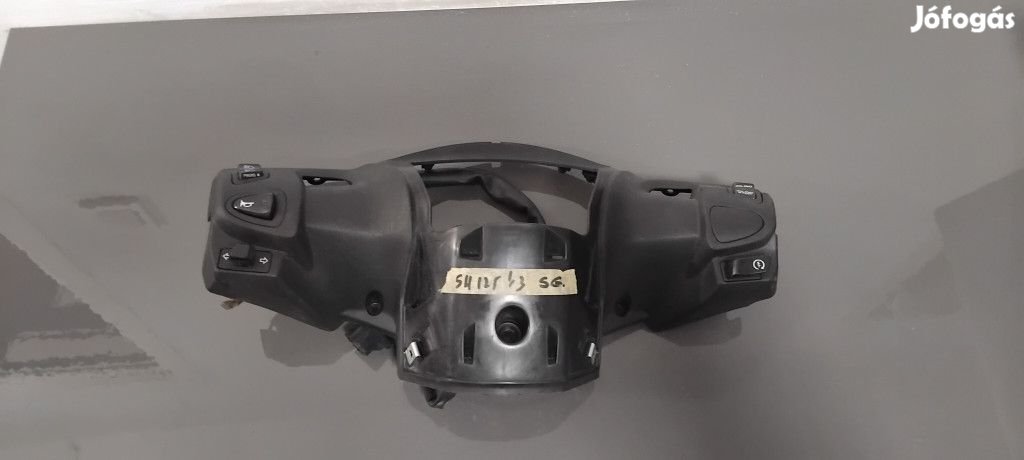 Honda Sh 125 2013 Kormányburkolat kapcsolókkal, vezeték korbáccsal