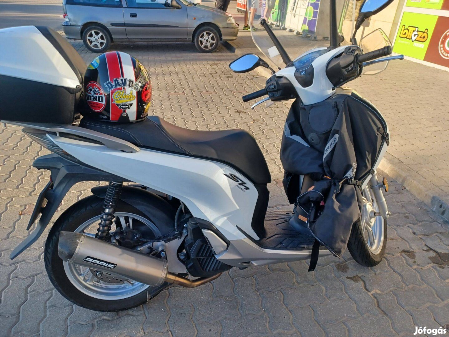 Honda Sh 125 sortkipufogó Bodis