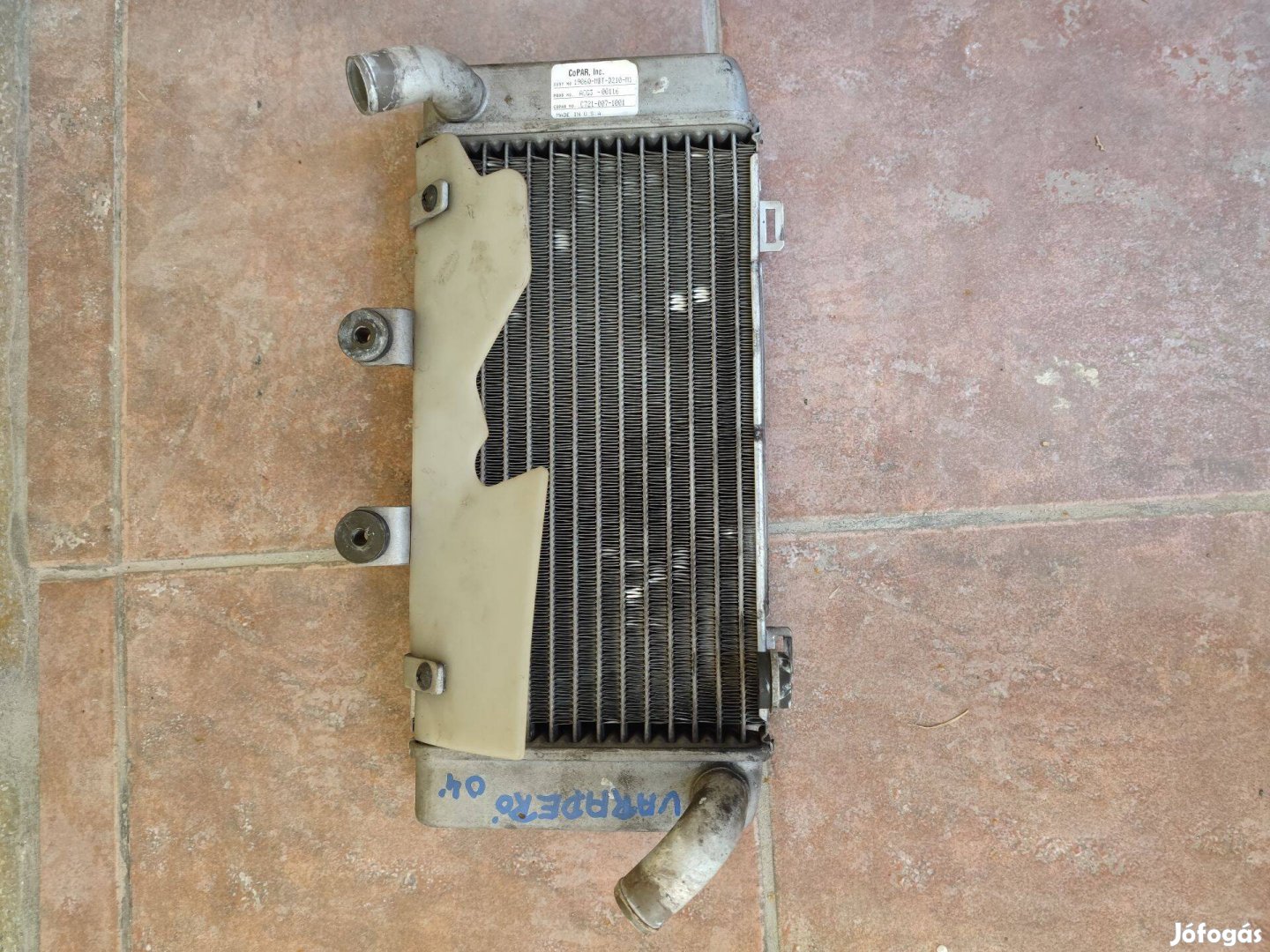 Honda XL 1000 Varadero, 2008. bal oldali hűtő (radiátor)