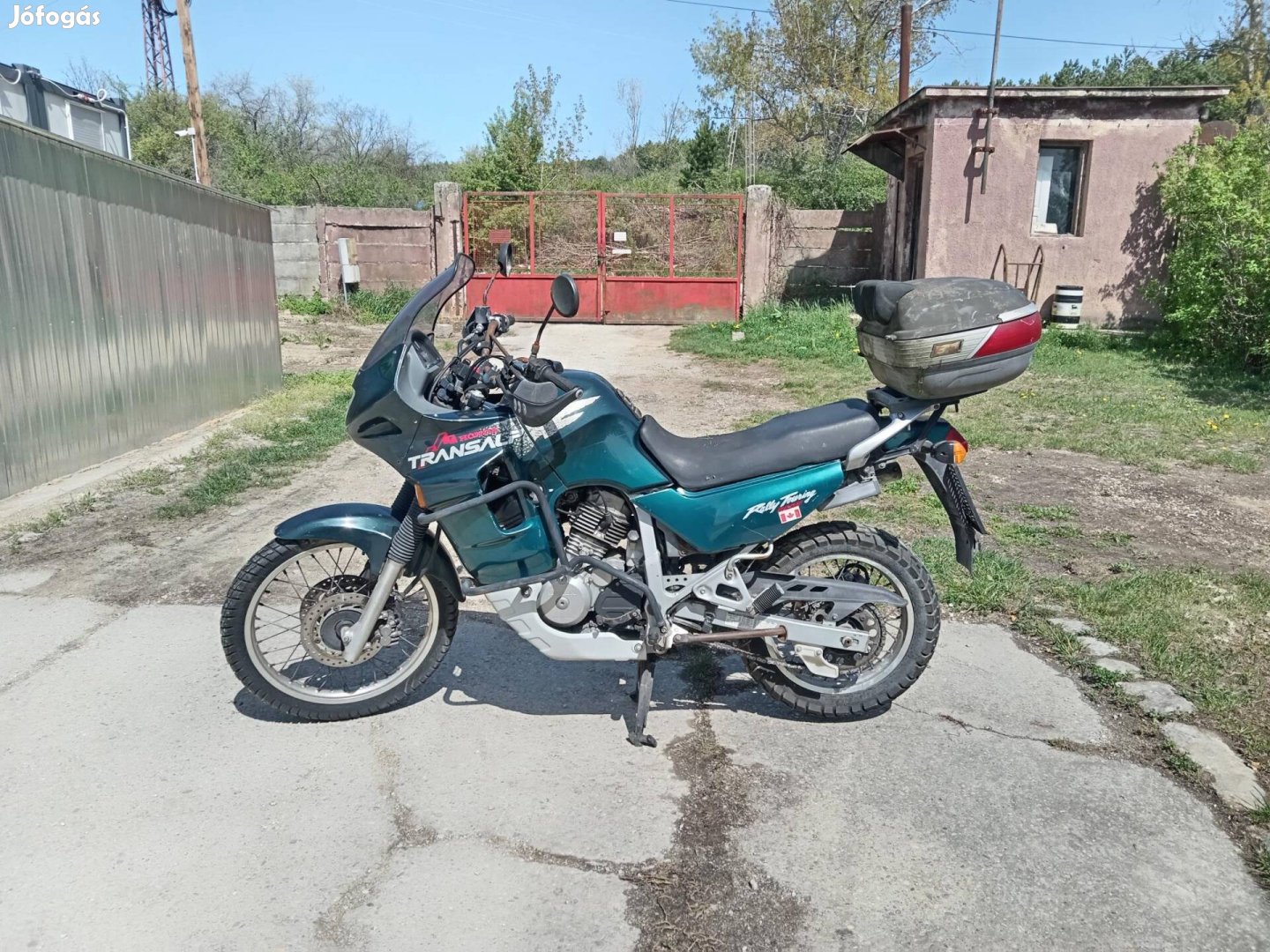 Honda XL 600 V Transalp fellelt gyárias + givi...