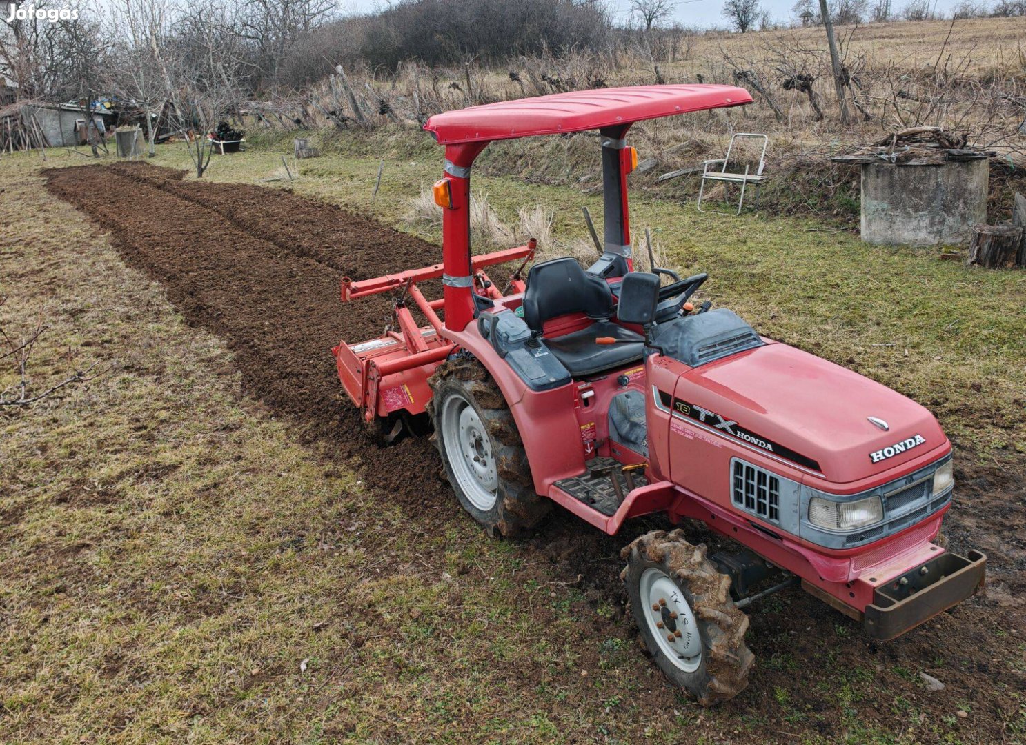 Honda!! traktor dízel 4x4 kardán+hidraulika Kubota Yanmar Iseki