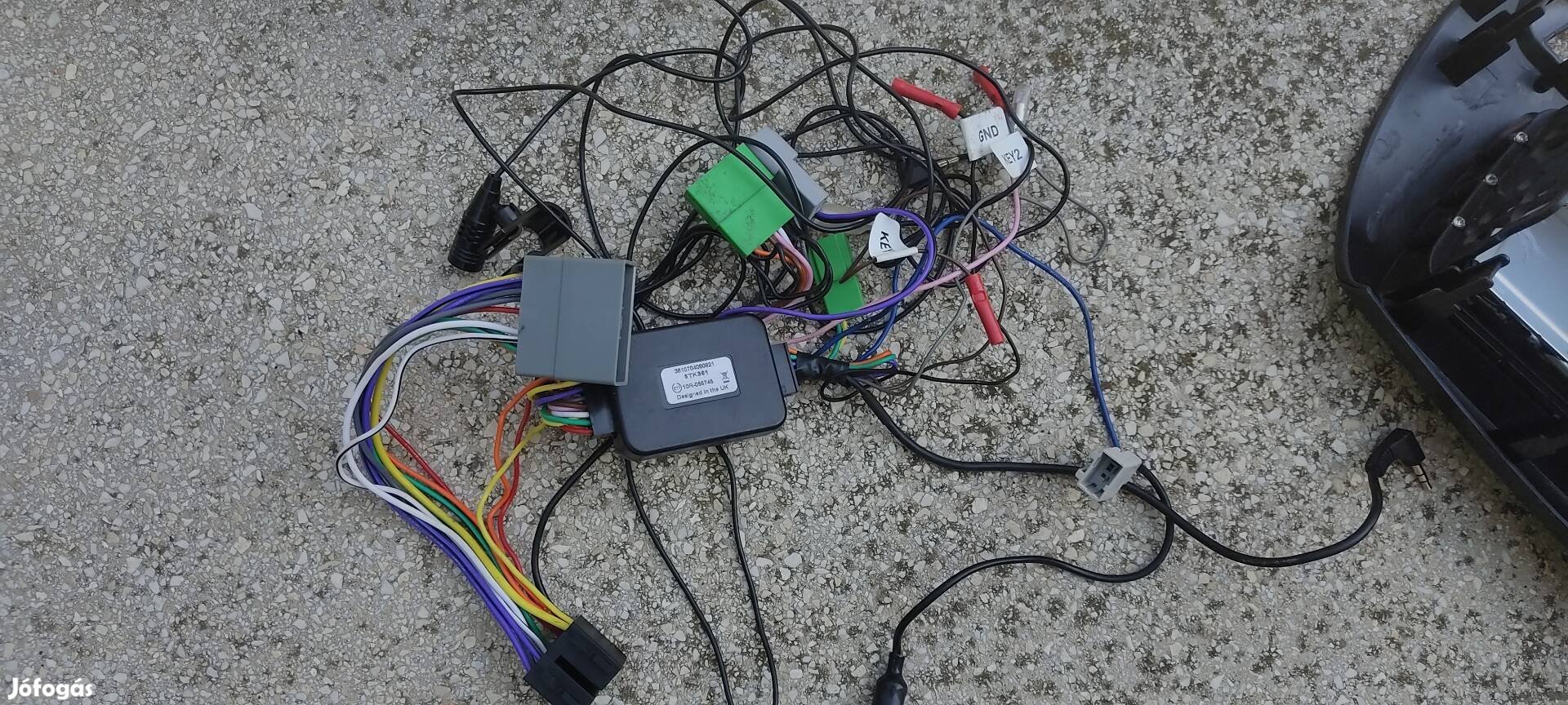 Honda civic connects2 átalakító kábelszett, kerek