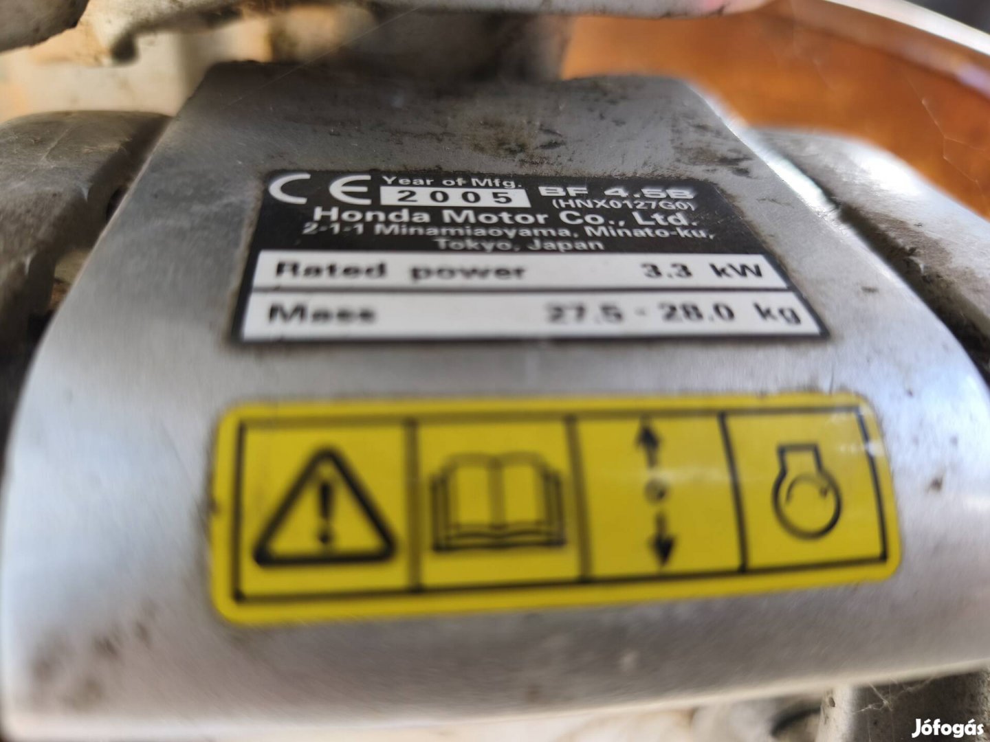 Honda csónakmotor eladó.