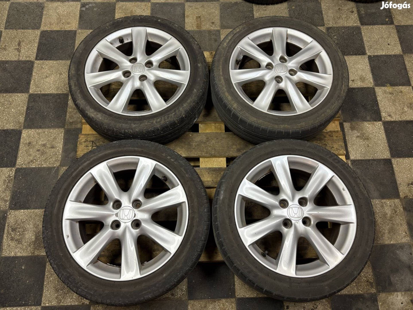 Honda felni 4x100 16" gyári alufelni jazz insight