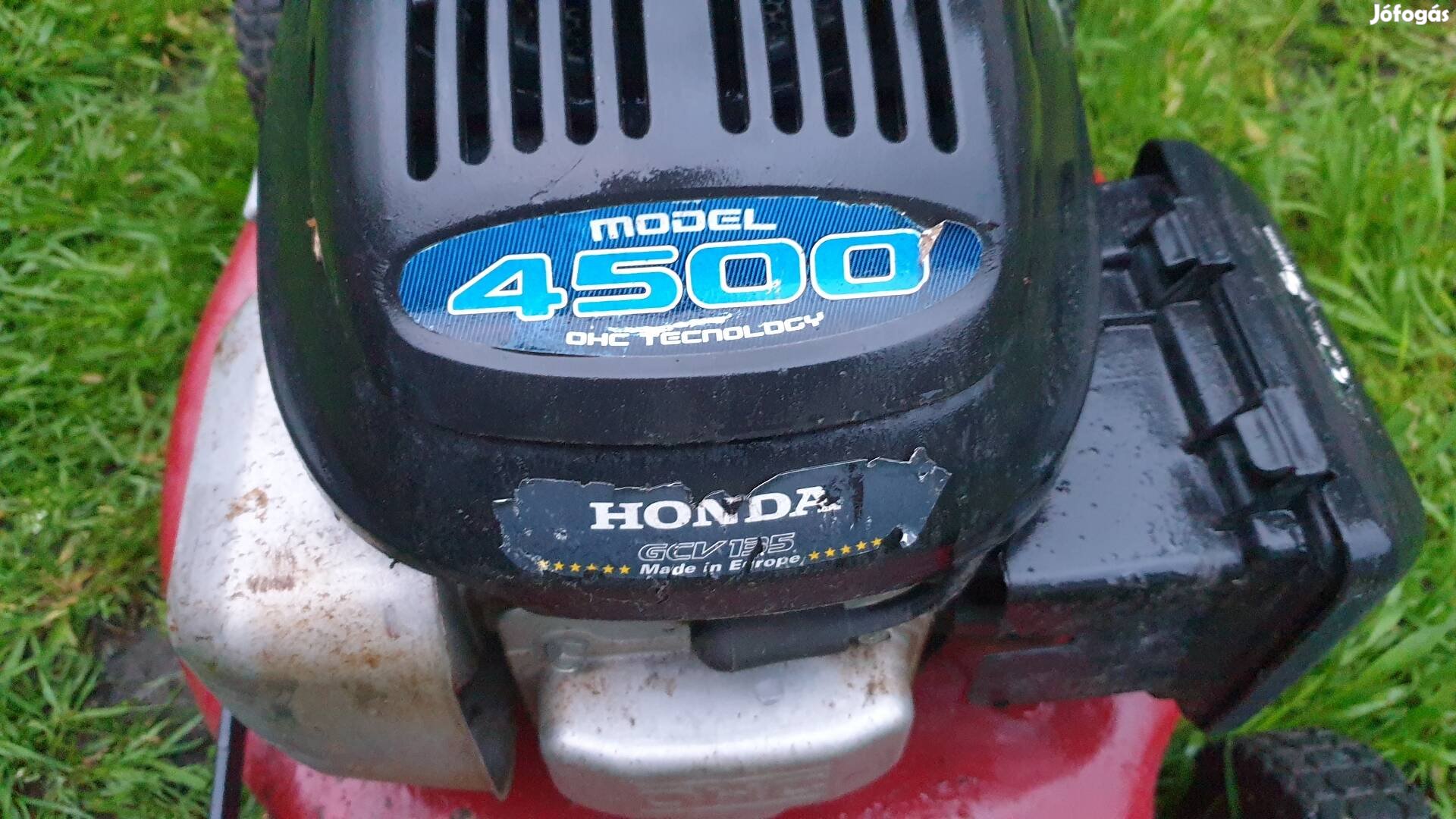 Honda fűnyíró 4 ütem, önjárós, szervizelt, friss olaj