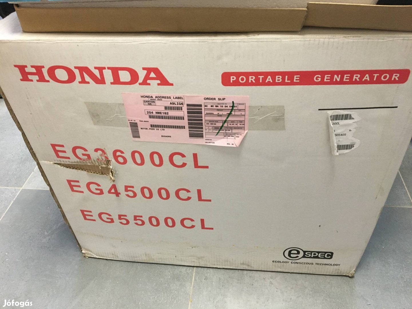 Honda generátor EG4500CL