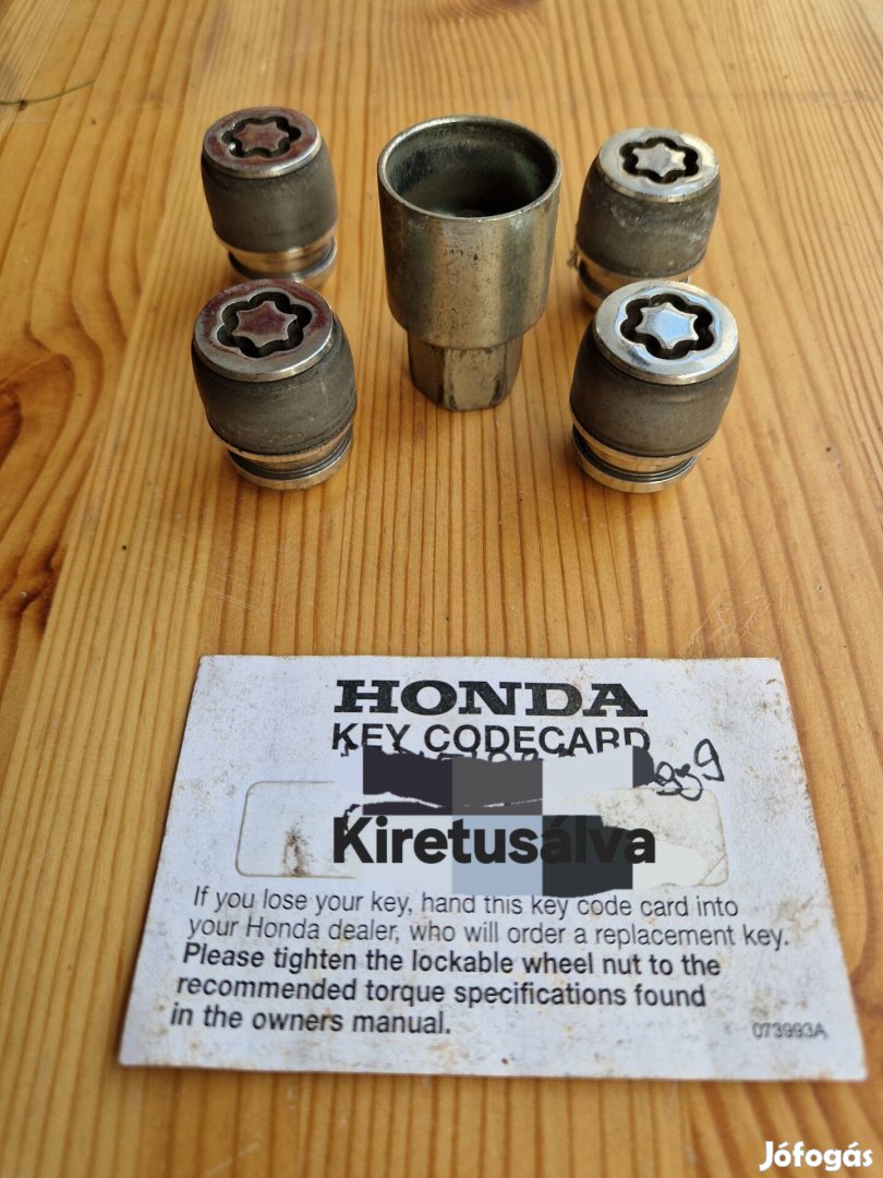 Honda gyári kerékőr