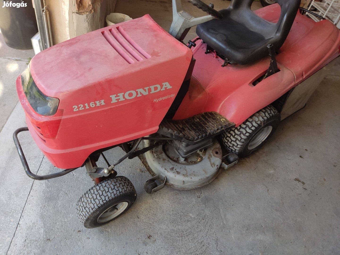 Honda hidrós fűnyíró traktor