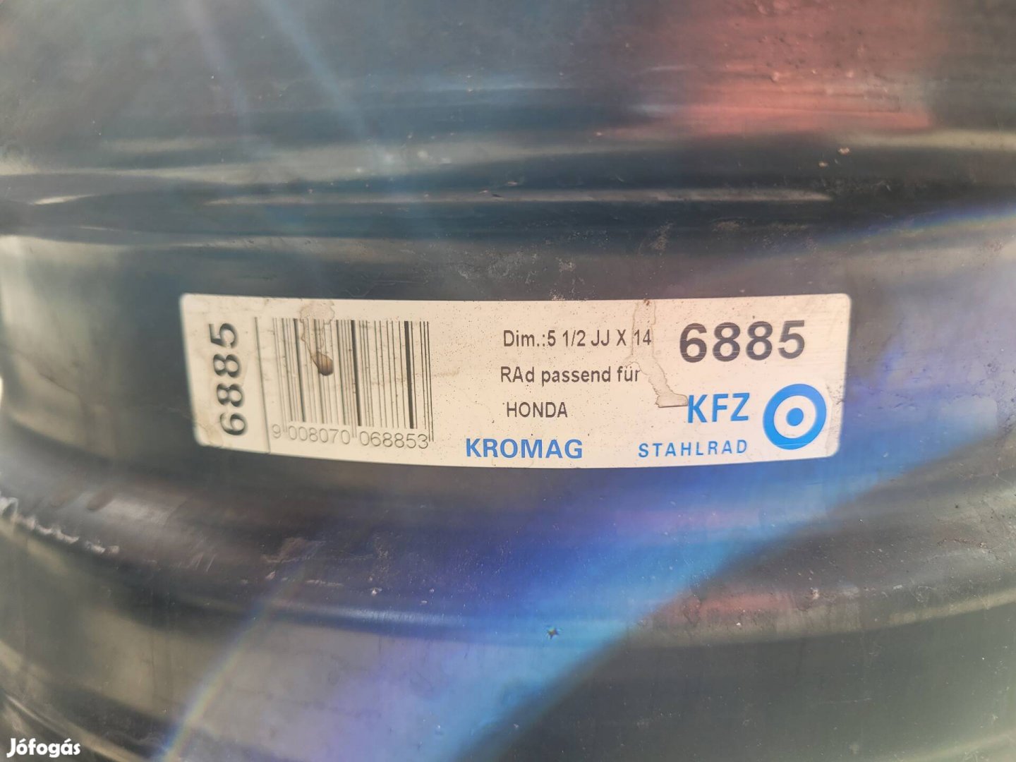 Honda jazz / Honda city lemezfelni 5 1/2 x R14 ET45