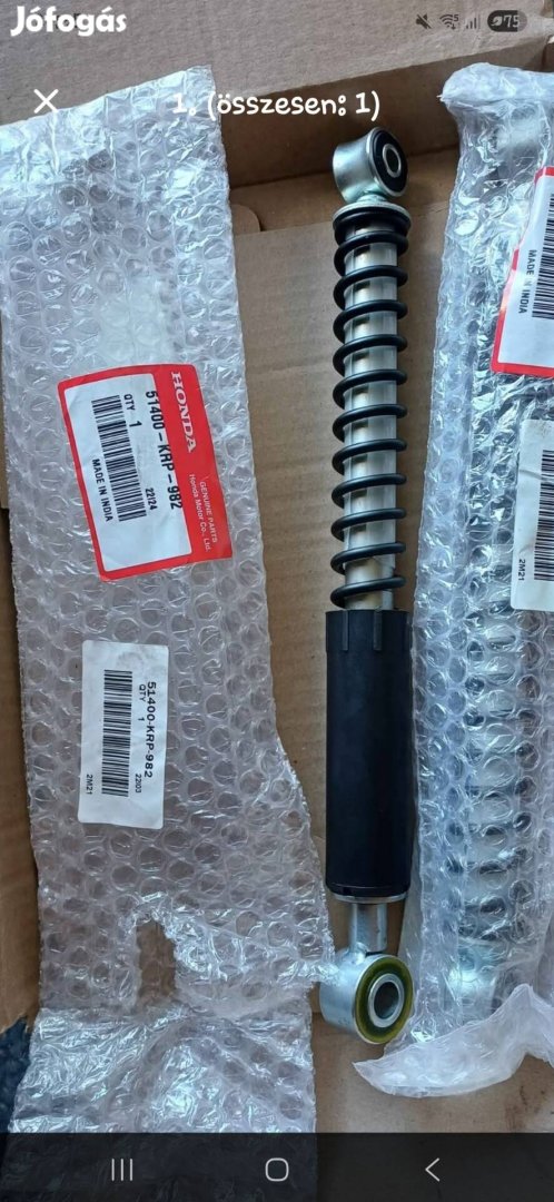 Honda lead 50, 110 első teleszkópok