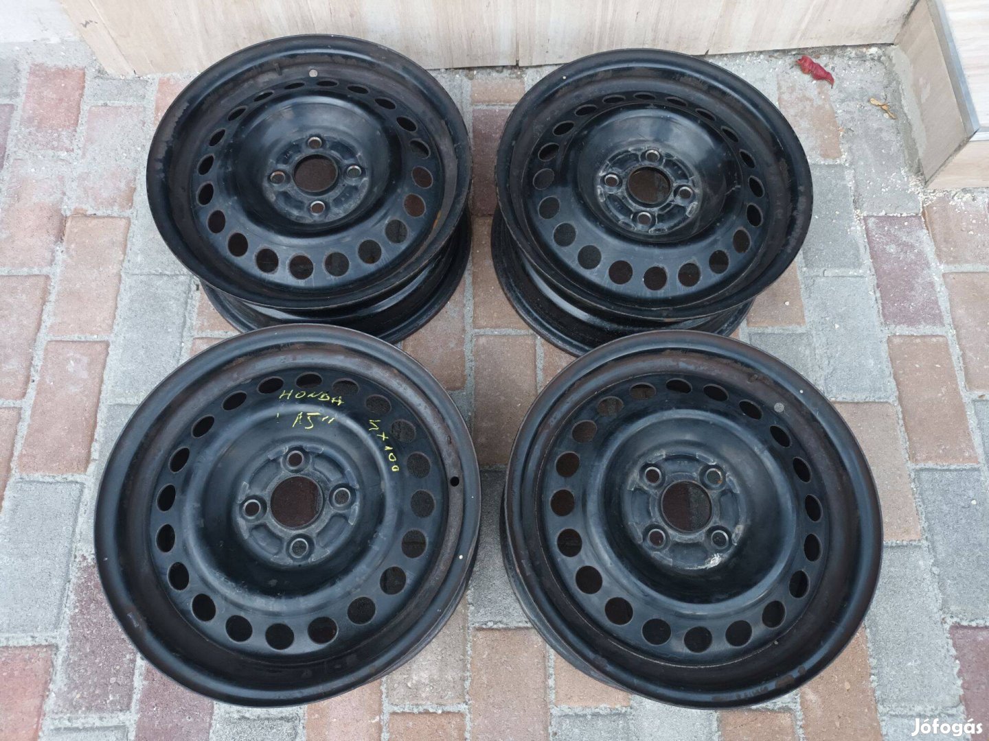 Honda lemezfelni 15col 4x100 4db
