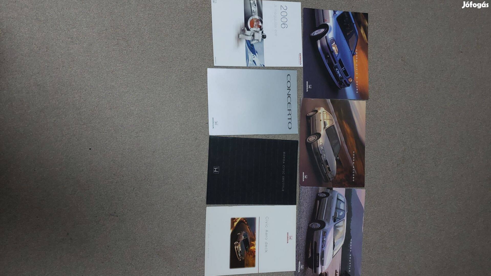 Honda német nyelvű prospektus, katalógus