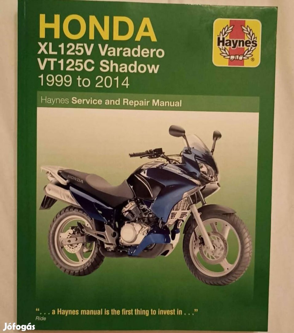 Honda varadero javítási kézikönyv 