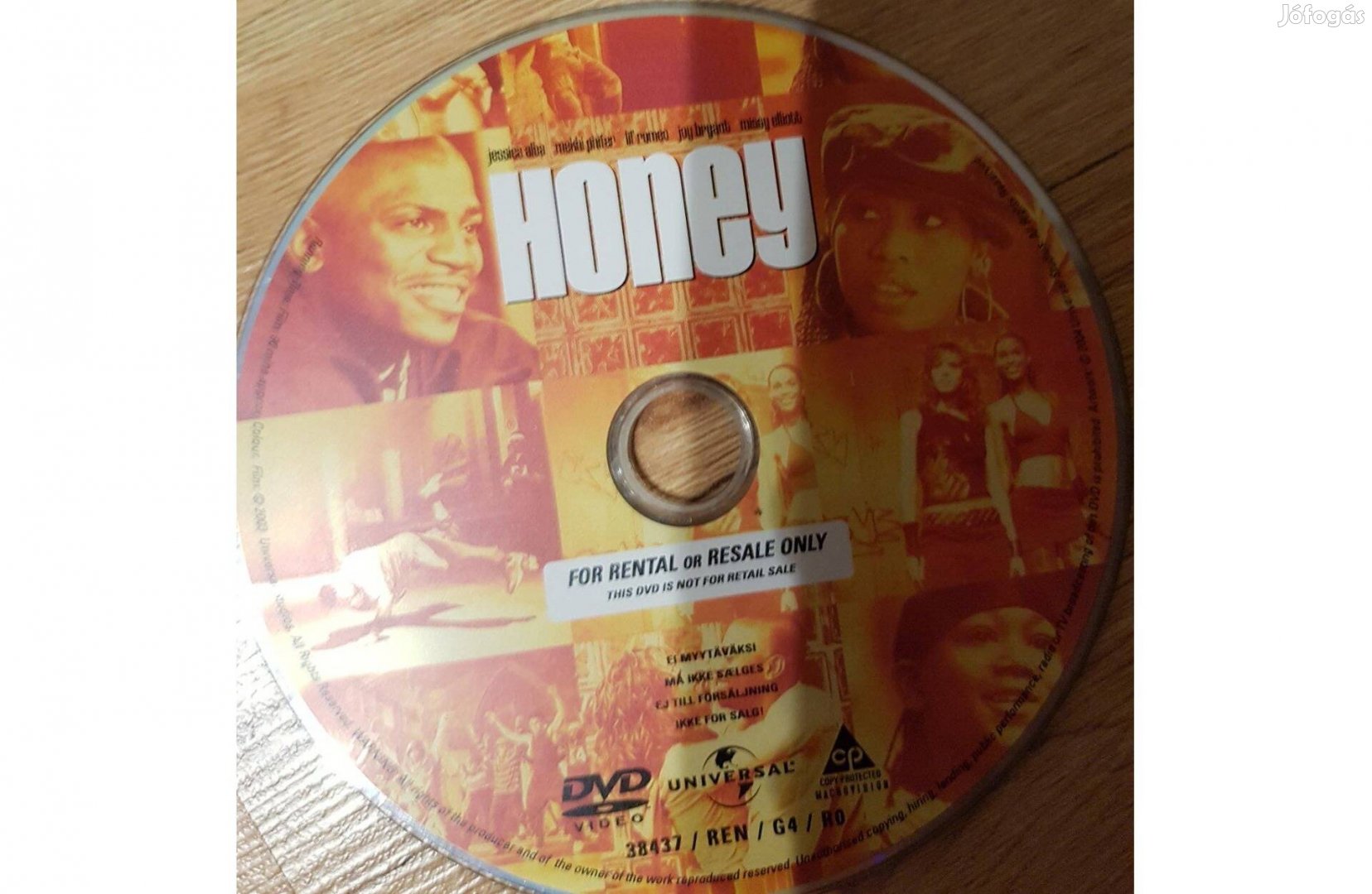 Honey DVD (Jessica Alba) DVD