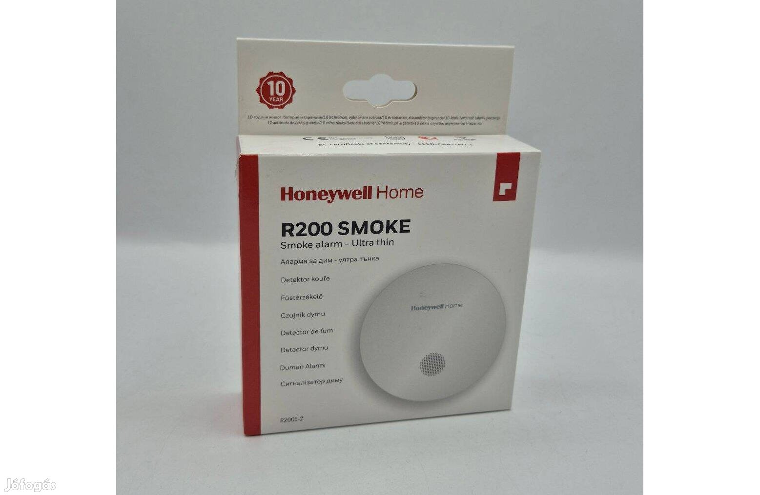 Honeywell Home R200S-2 füstérzékelős tűzjelző, új, akciós