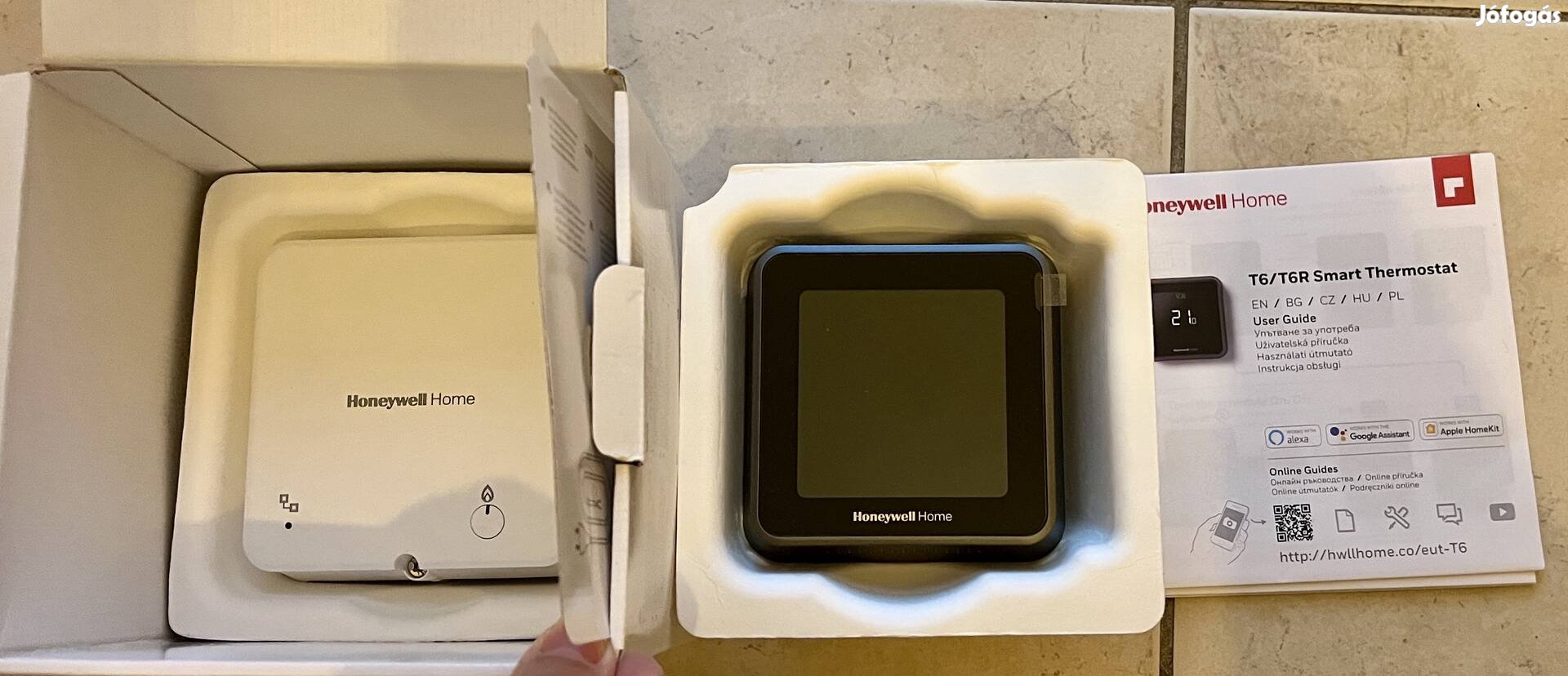 Honeywell Home T6 WIFI Okostermosztát Új